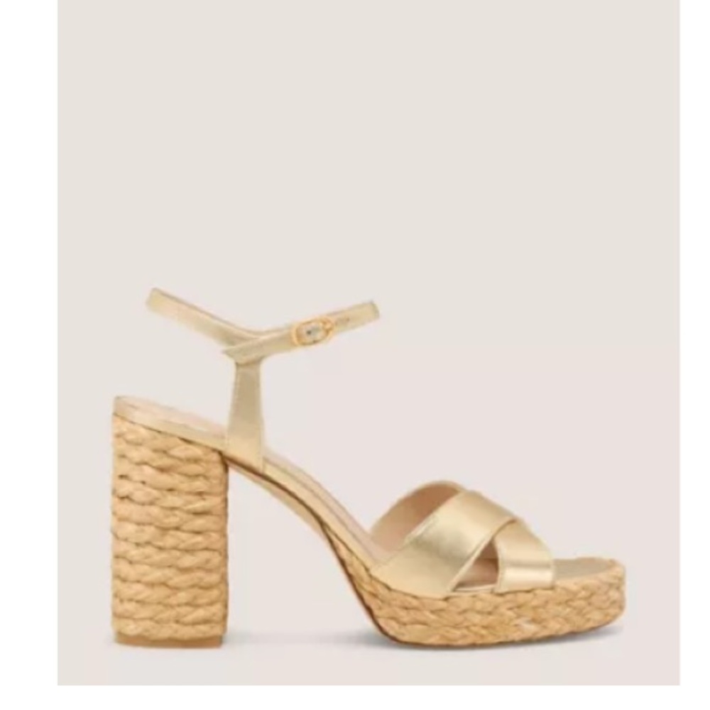 Stuart Weitzman Gold Women's Sandals